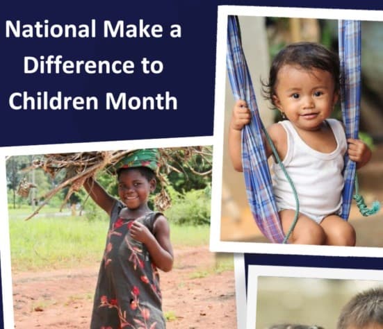 Medical Ambassadors International – National Make a Difference to Children Month