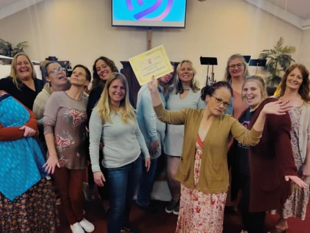 WeCare Recovery Home gathering